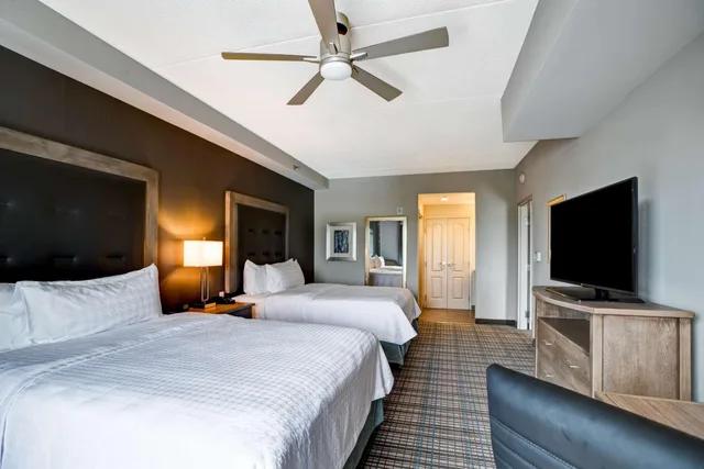 جناح بسريرين كوين بغرفة نوم واحدة مع أريكة، Homewood Suites by Hilton Nashville Franklin Cool Springs 2/5