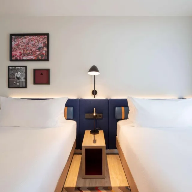 غرفة بسرير فردي، Hampton By Hilton Kaiserslautern 2/5