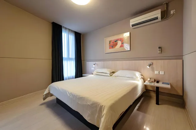 جناح ديلوكس بسرير كوين، Jinjiang Inn Shanghai Expo Park Pusan Road 1/2