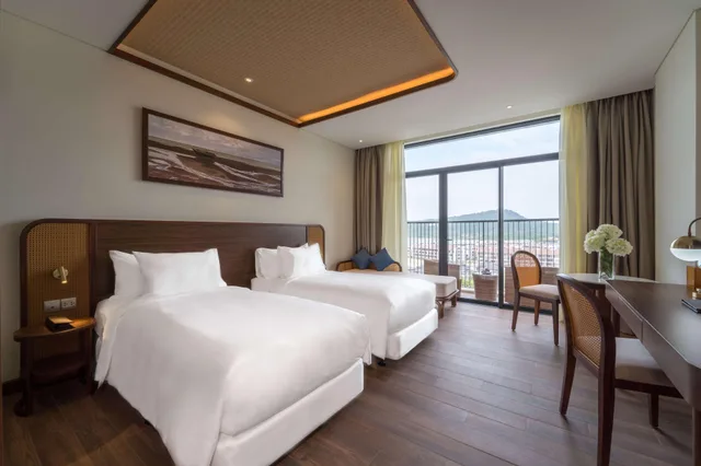 غرفة بريميير بسريرين منفصلين بإطلالة على البحر، Best Western Premier Sonasea Phu Quoc 1/5