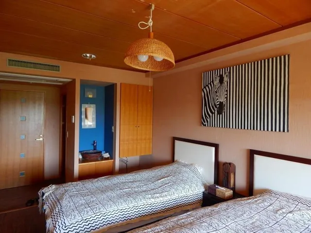 غرفة بسريرين منفصلين، Hotel Minami-Kaikisen 1/2