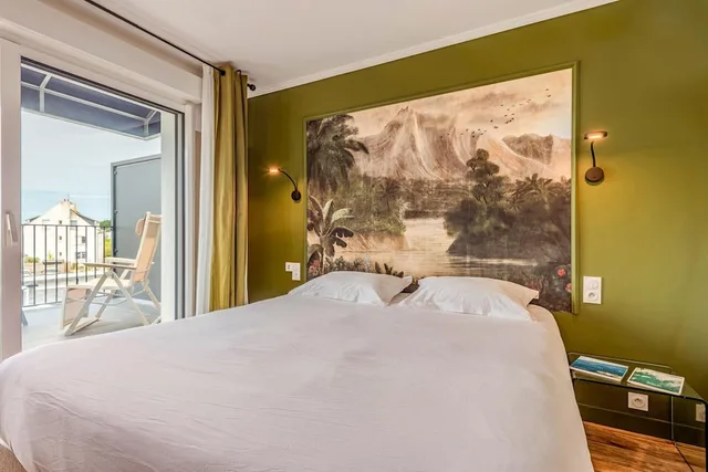 غرفة سوبيريور بسرير كوين، Hotel the Originals Roscoff Armen Le Triton 2/10