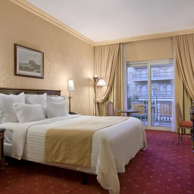 Room, King Bed, Partial View, Balcony، Delta Hotels by Marriott Giardini Naxos 1/3
