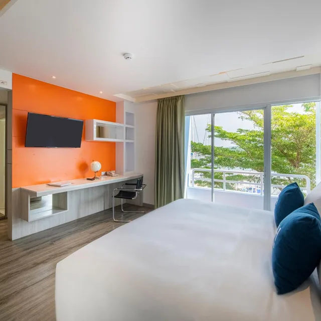 غرفة بريميير ديلوكس، NH Boat Lagoon Phuket Resort 7/10