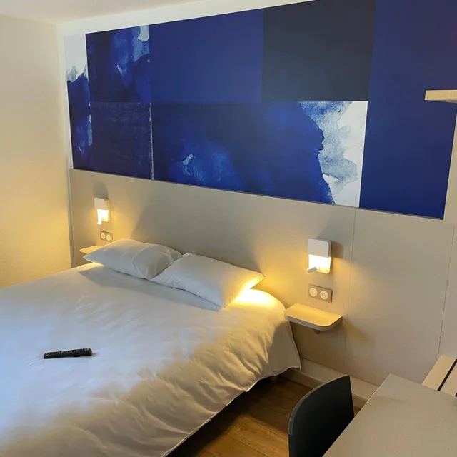 غرفة بسرير مزدوج، Kyriad Direct Valence Nord Bourg Les Valence 8/10