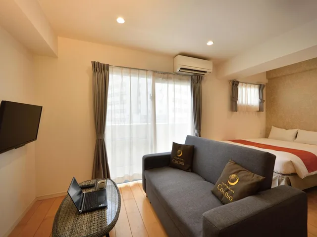 غرفة بسرير مزدوج، Condominium L's Inn 2/2