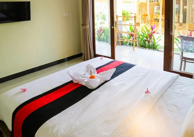 غرفة ديلوكس بسرير مزدوج، Puri Canggu Rooms 2 4/8