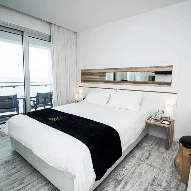 غرفة قياسية بسرير مزدوج بإطلالة على البحر، The Ciao Stelio Deluxe Hotel - Adults Only 2/5