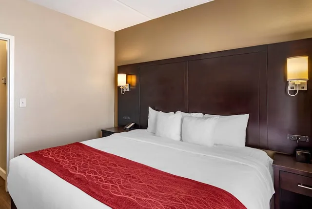 Suite, King Bed, Sofa, Accessible, Comfort Inn & Suites Near Six Flags GA 2/10