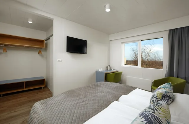 غرفة قياسية بسريرين منفصلين، Hotel Klaustur 1/4