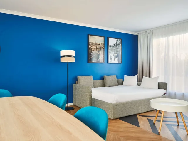 شقة بسريرين مزدوجين بغرفتي نوم، Adagio Paris Porte De Versailles 3/9