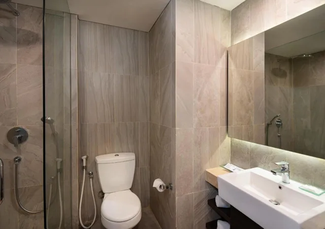 غرفة ديلوكس، Laska Hotel Sukabumi 7/9