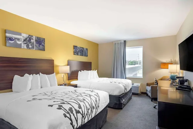 غرفة قياسية بسريرين كوين، Sleep Inn North - Central York 1/2