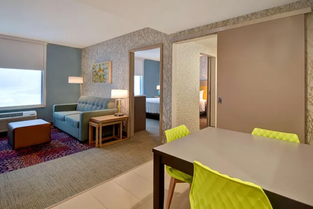 1 Bedroom, Suite, King Bed, Sofa, Home2 Suites by Hilton Eau Claire South 2/3