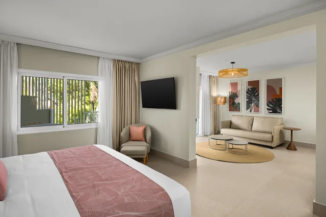 جناح كلوب جونيور بسرير كينج، Wyndham Alltra Punta Cana All-Inclusive Resort Hotel 3/8