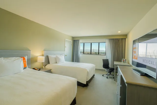 غرفة سوبيريور ديلوكس بسرير مزدوج، Real Inn Mexicali By Camino Real 2/4