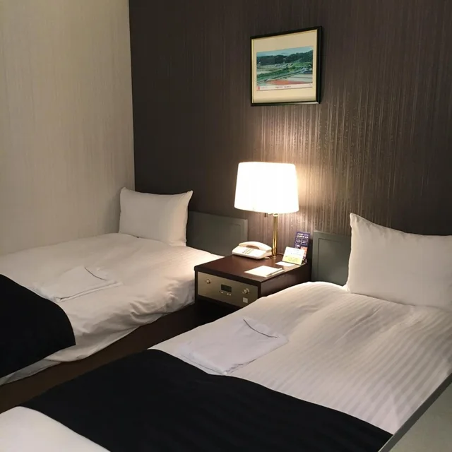 Room, Twin Beds, Smoking, Tottori City Hotel 2/2