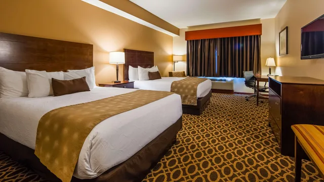 غرفة بسريرين كوين، Best Western Paradise Inn 2/5