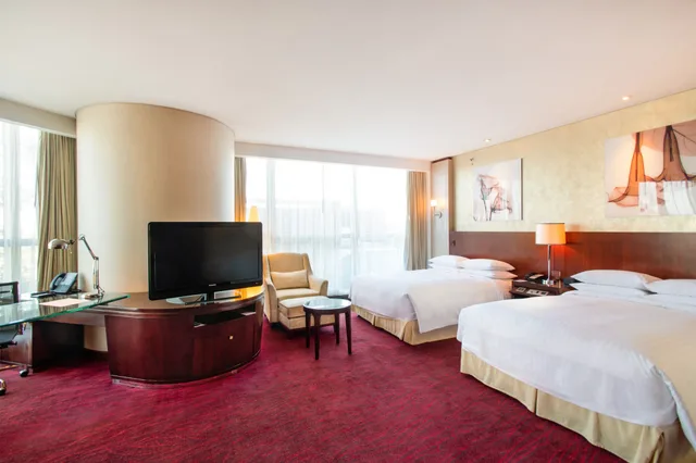 جناح استوديو تنفيذي بسريرين مزدوجين، Beijing Marriott Hotel Northeast 7/10
