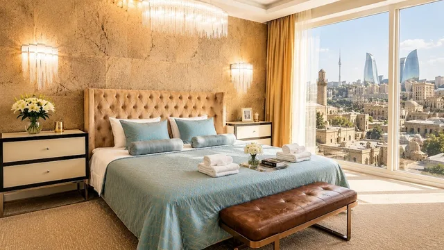 جناح رئاسي بسرير كينج، Shirvanshah Hotel 9/10
