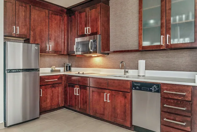 جناح بسرير كينج بغرفة نوم واحدة مع أريكة لذوي الإعاقة، Residence Inn Nashua 8/9