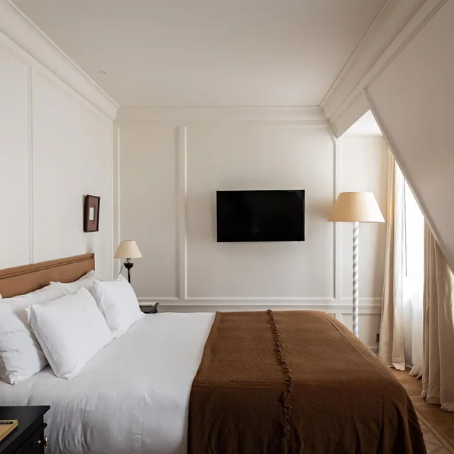 غرفة بسرير مزدوج، Hotel Balzac Champs Elysees 2/5