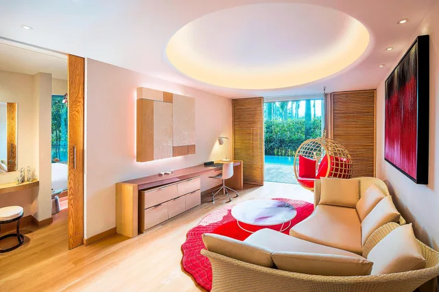 1 Bedroom, Super, Suite, King Bed, with Extra Bed, Terrace، W Singapore Sentosa Cove 2/7