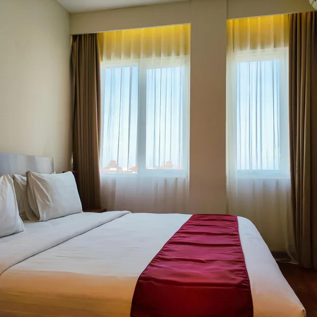 شقة ديلوكس بـ3 غرف نوم، Seminyak Square Hotel 3/10