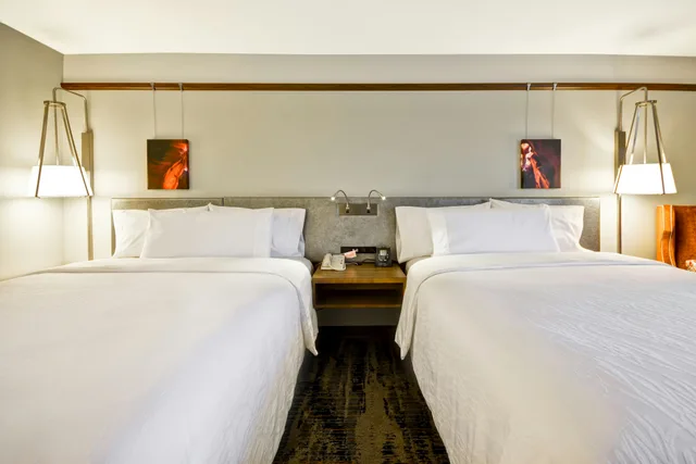 غرفة بسريرين كوين لذوي الإعاقة، Hilton Garden Inn Austin/Round Rock 1/4