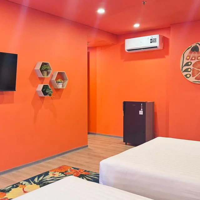 غرفة ديلوكس بسرير كينج، Yellow Bee Resort Cililitan 10/10