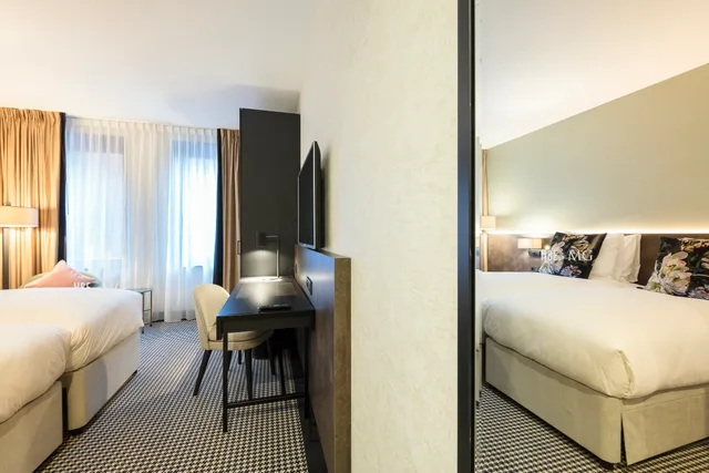غرفة قياسية بسريرين منفصلين، Monet Garden Hotel Amsterdam 2/2
