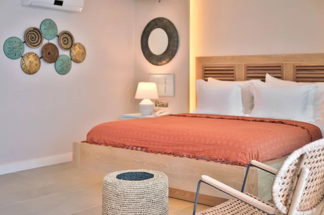 غرفة ديلوكس بسرير كوين بإطلالة على البحر، Kalkan Saray Suites Hotel 10/10