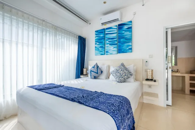 بنغل بإطلالة جزئية على البحر، SERI RESORT GILI MENO 1/1