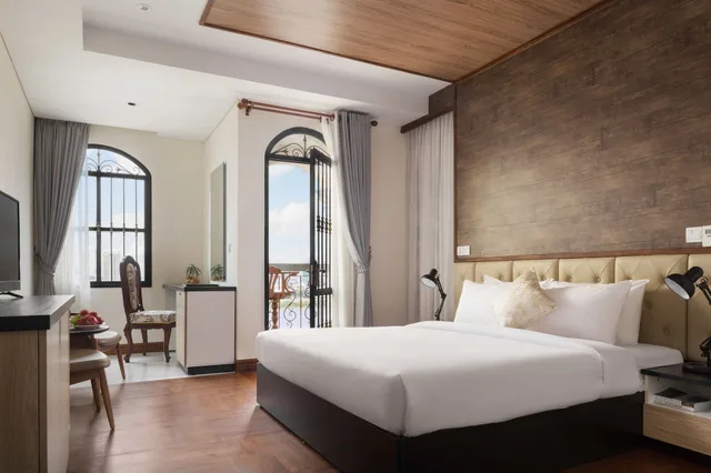 غرفة ديلوكس بسرير كينج بإطلالة على المدينة، LCS Hotel & Apartment 5/10