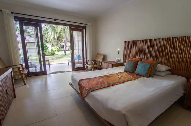 غرفة بسرير كوين بإطلالة على المسبح، Blue Ocean Resort 1/5
