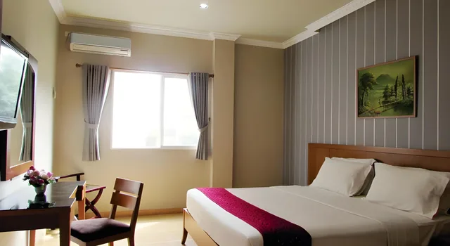 غرفة ديلوكس بسرير مزدوج أو سريرين منفصلين، U Village Hotel And Villa 2/4