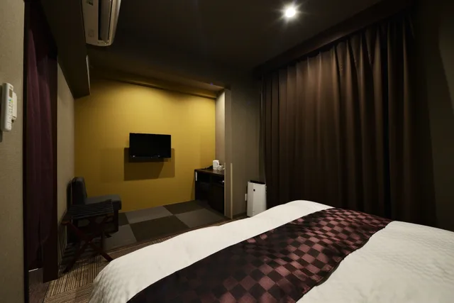 غرفة سوبيريور بفراش فوتون وسرير كينج وسرير فردي، Hotel Kuu Kyoto 9/10