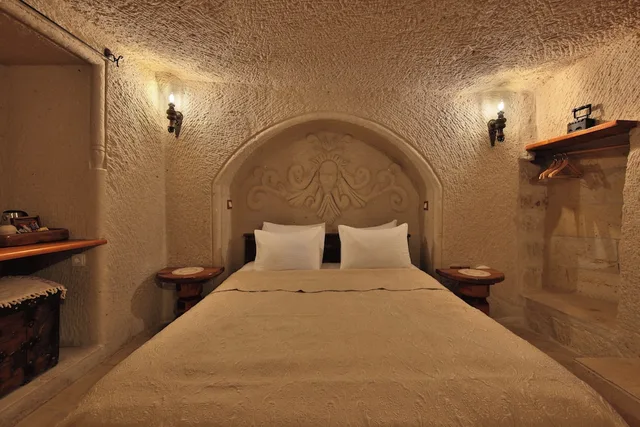 غرفة اقتصادية بسرير كوين، Koza Cave Hotel 2/2