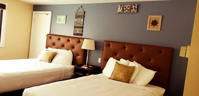 Deluxe, 2 Queen Beds, Ocean View, North Wing، Pilgrim Sands on Long Beach 3/4