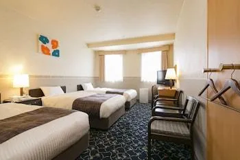 غرفة أساسية ثلاثية بسريرين مزدوجين، Premier Hotel Cabin Sapporo Ex Natural Spa Hotel Paco Junior Susukino 1/1