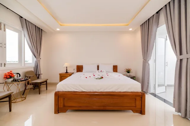 غرفة ديلوكس بسرير مزدوج، Chi Thanh Villa 1/2