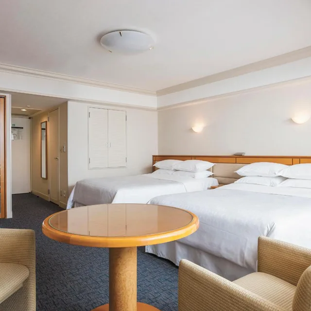 غرفة غراند بثلاثة أسرّة، Sheraton Grande Tokyo Bay Hotel 3/4