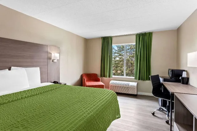 Room, King Bed, Smoking, Econo Lodge Willowbrook 2/4