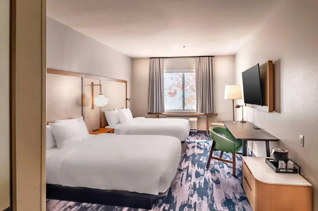 جناح بسريرين كوين مع أريكة، Fairfield Inn & Suites by Marriott Fort Worth Northeast 3/5