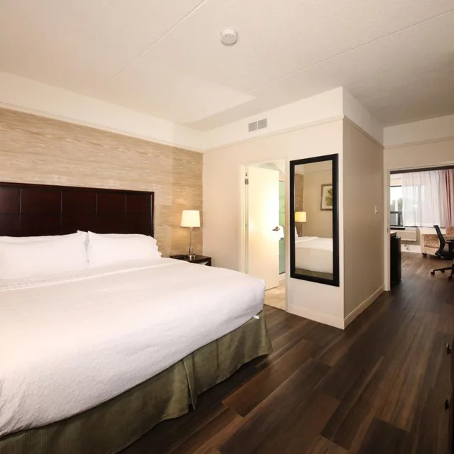 Suite, King Bed, Sofa, Holiday Inn Suites Windsor Ambassador Bridge 1/10
