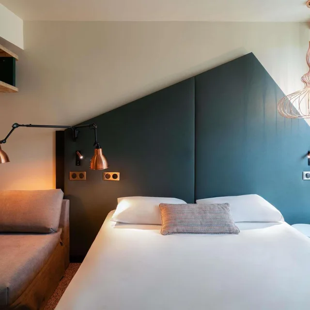 Standard, Double Bed, Sofa, ibis Styles Rouen Centre Rive Gauche 3/4