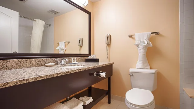 جناح بسرير كوين لذوي الإعاقة، Best Western Plus Brunswick Bath 6/8
