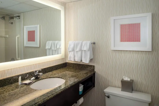 غرفة بسريرين مزدوجين، Marriott St. Louis Airport 7/8