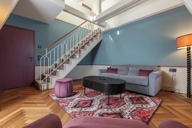 Maisonette, Apartment, 2 King Beds, Sofa, Corner، Hotel Murren Palace 3/4