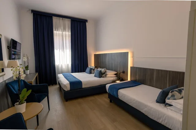 غرفة كلاسيكية ثلاثية، GRAND HOTEL TIBERIO 9/10